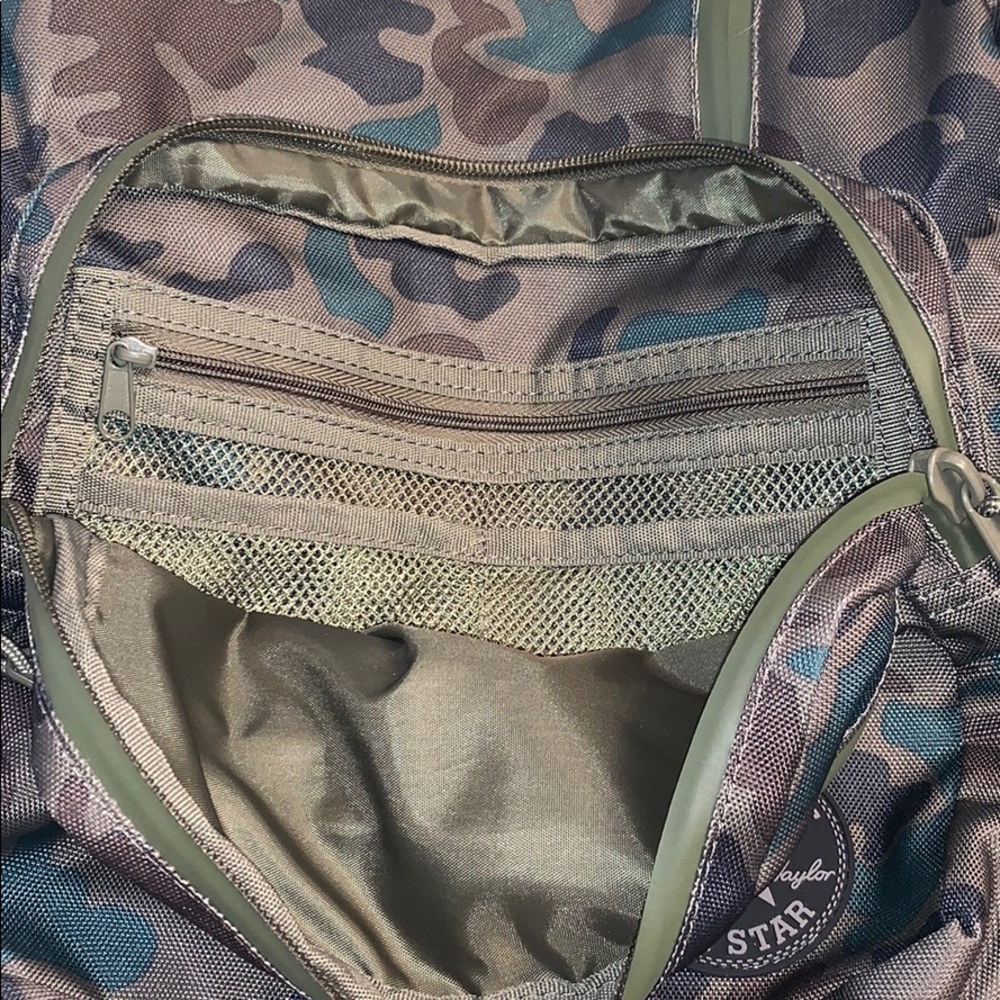 Converse Camo Green Black Go Backpack New - Picture 9 of 9